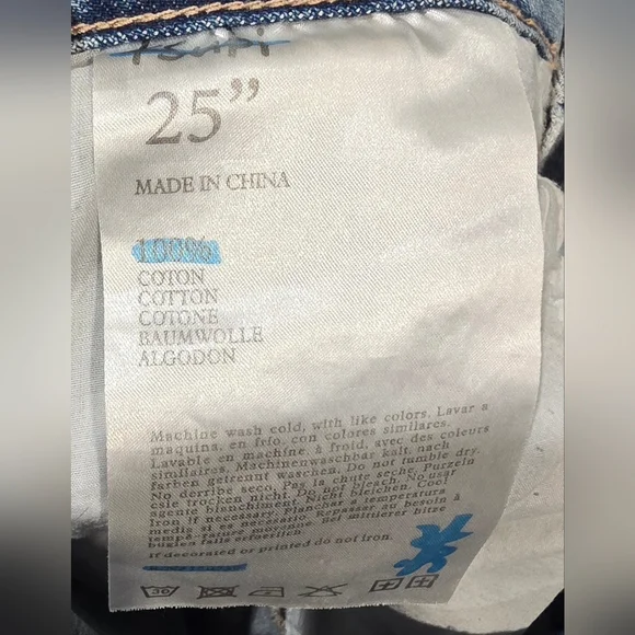 Ksubi Distressed Denim Mini Skirt Size 25 - Picture 6 of 6